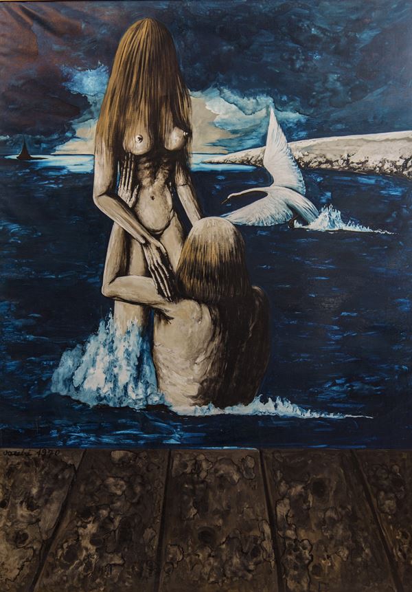 Sergio Vacchi - Annunciation to the planet 