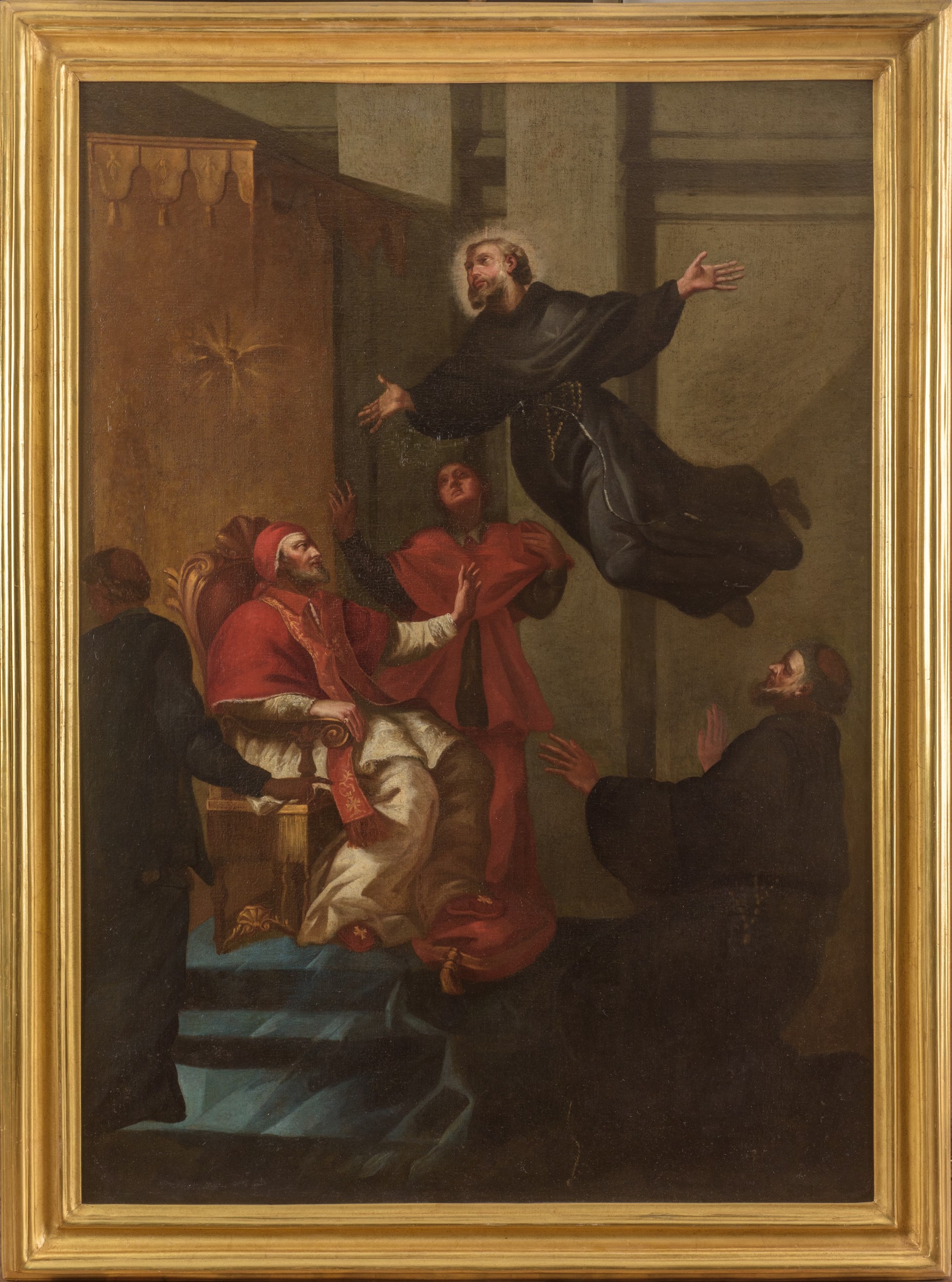 Il volo di San Giuseppe di Copertino alla presenza di Papa Urbano VIII