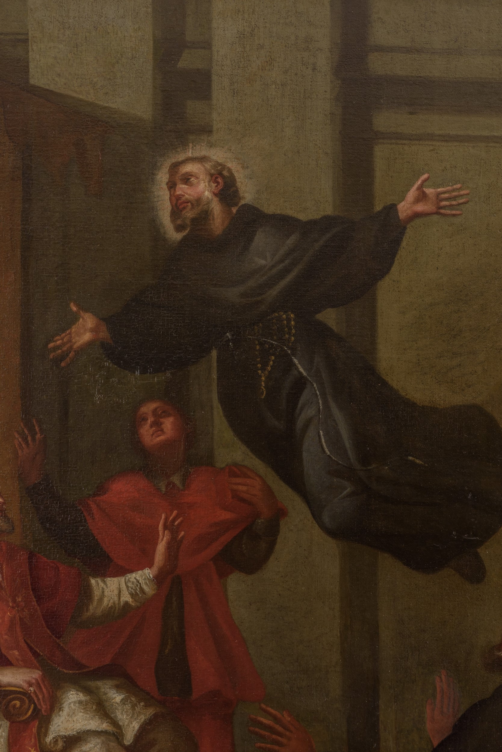 Il volo di San Giuseppe di Copertino alla presenza di Papa Urbano VIII