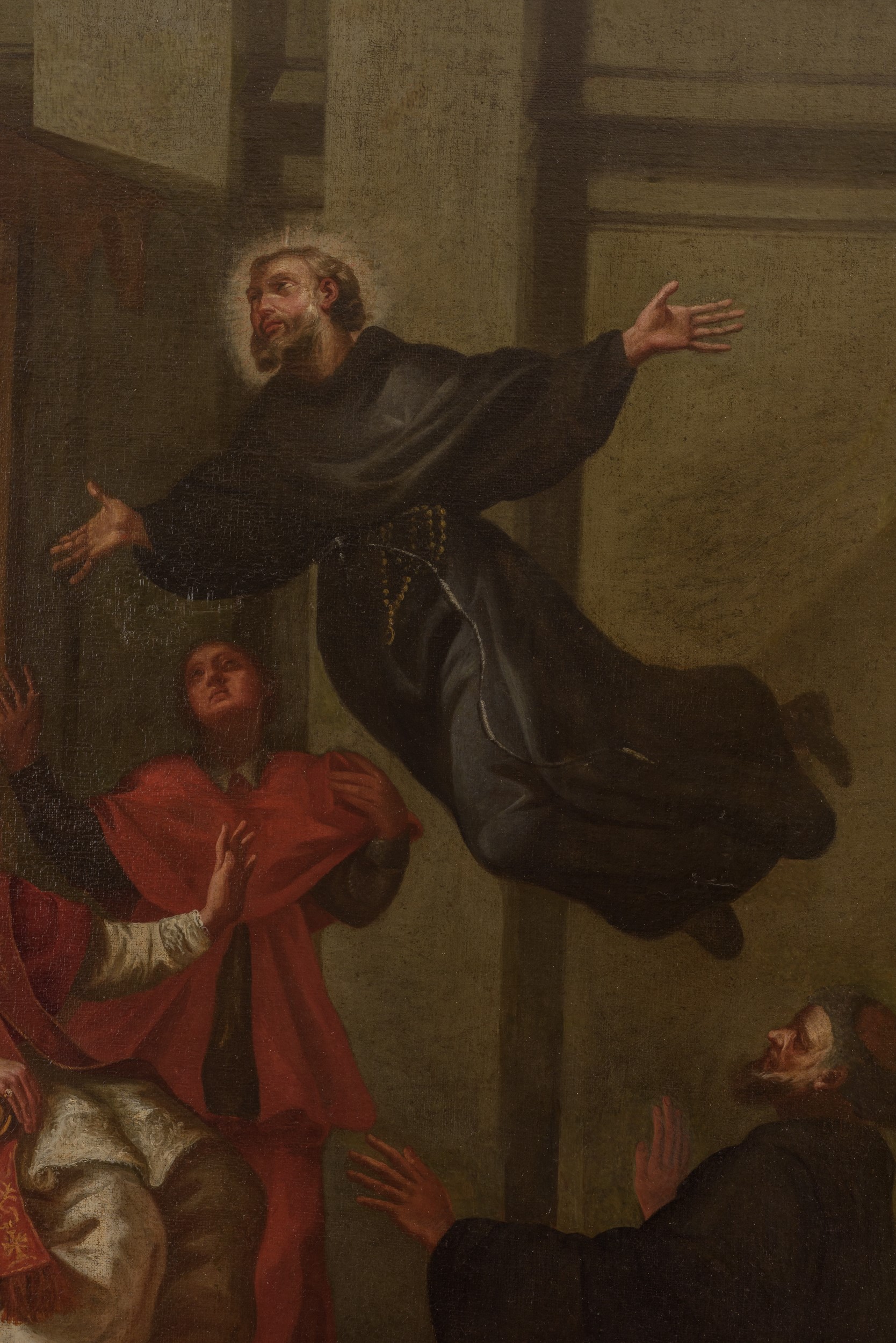 Il volo di San Giuseppe di Copertino alla presenza di Papa Urbano VIII