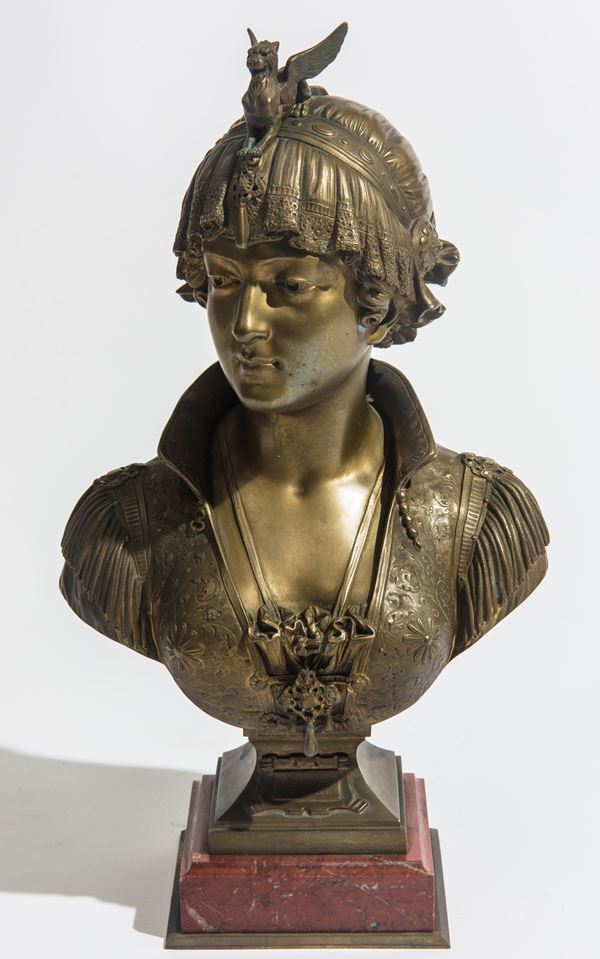 Cesar Costantino Ceribelli - Scultura raffigurante Bianca Capello