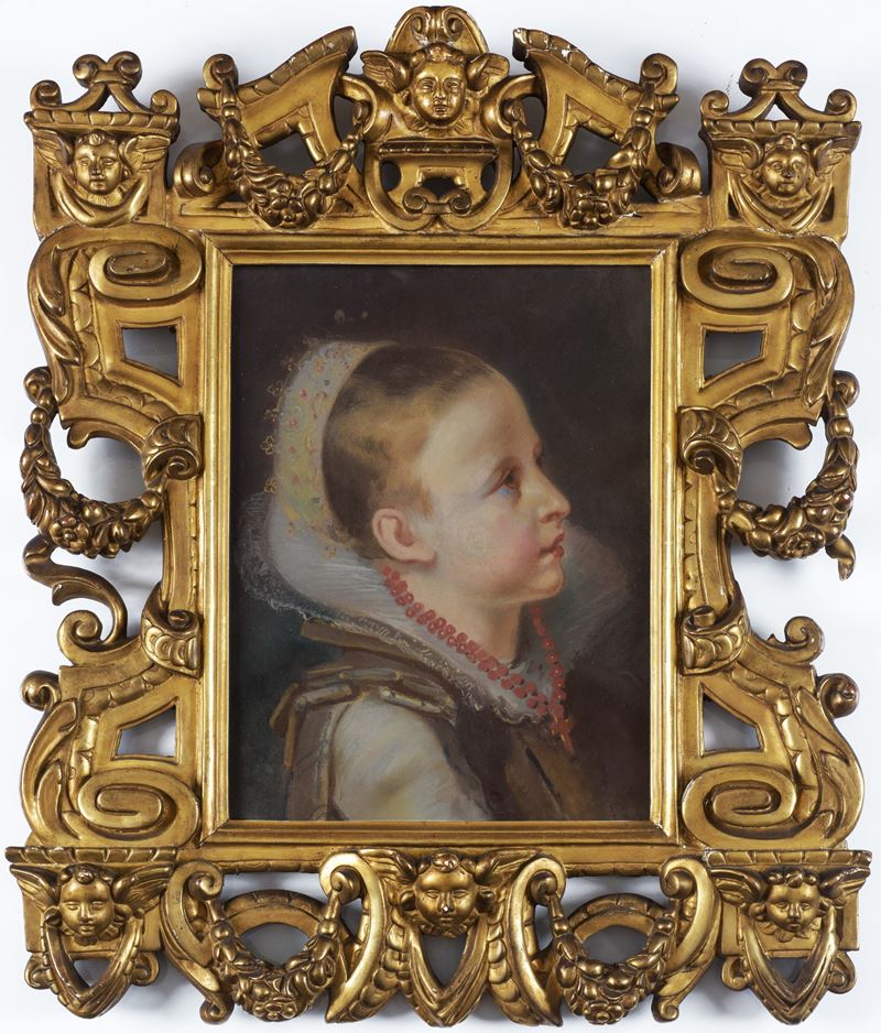 Profilo di fanciullo