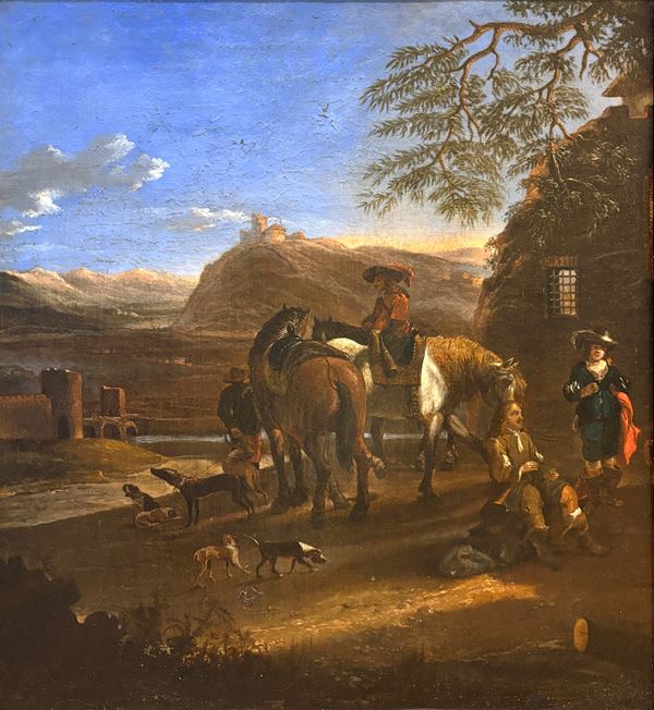 Sosta dei cavalieri