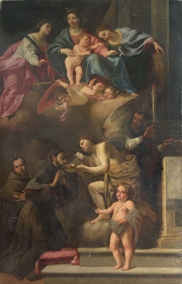 Guido  Cagnacci - Comunione di San Bonaventura