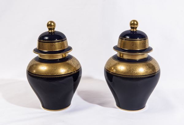 ROSENTHAL - Coppia di vasi