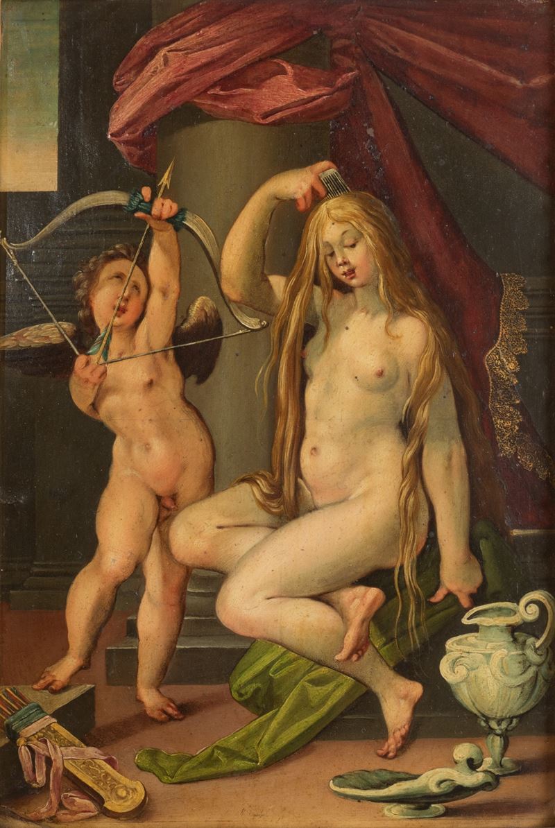 Hendrick Goltzius - Venere e Amore
