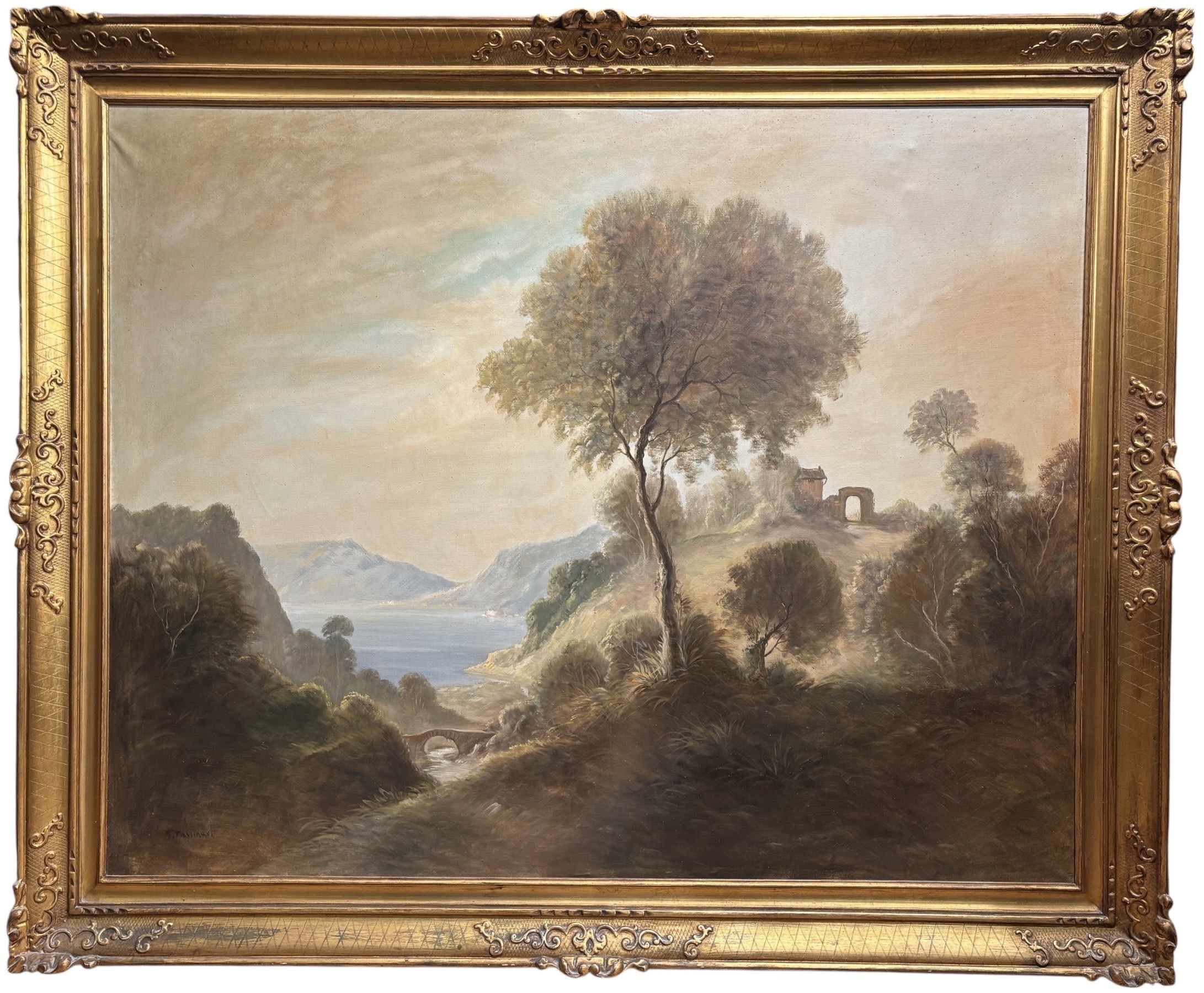 Paesaggio con architetture