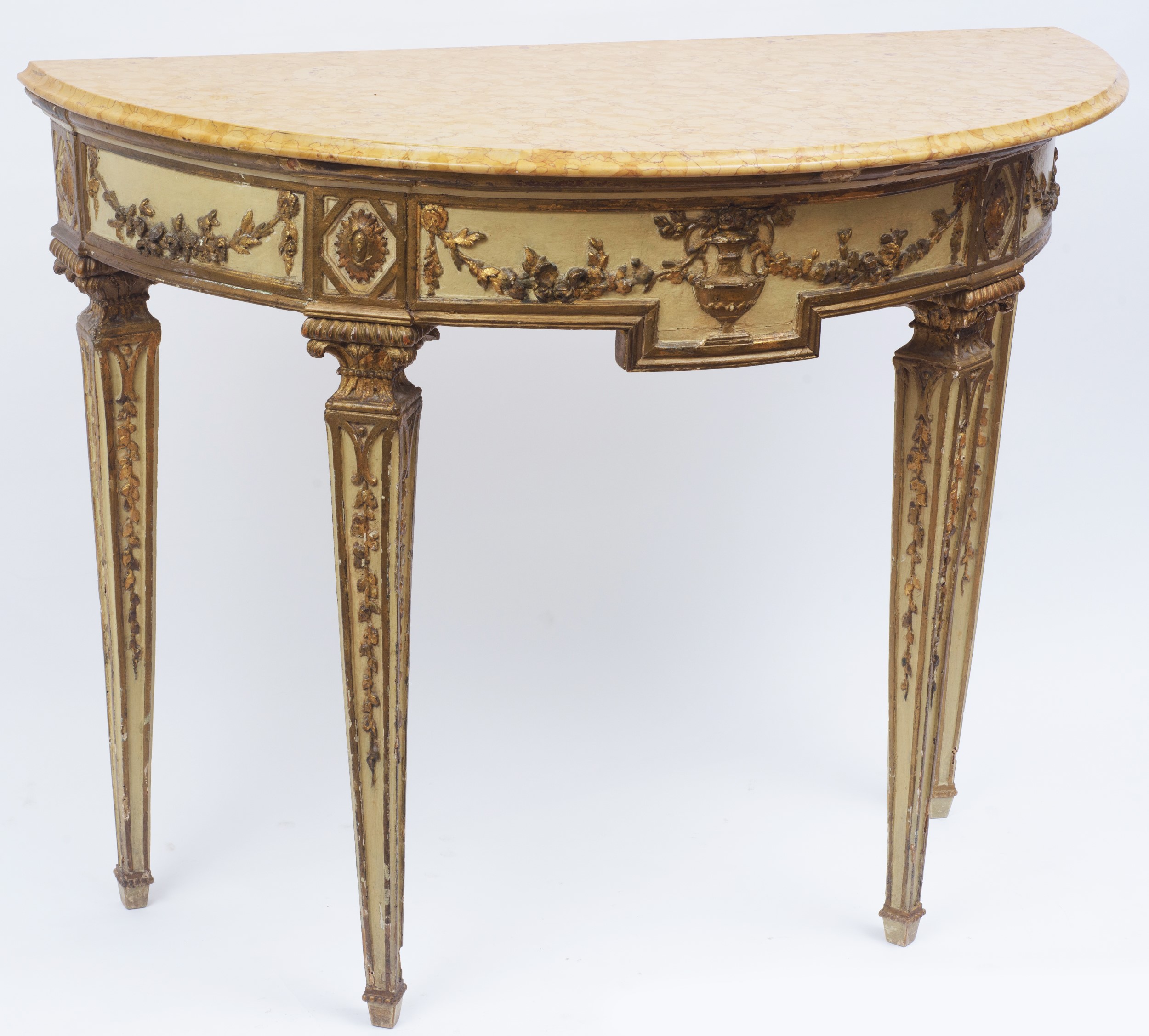 Consolle a mezzaluna