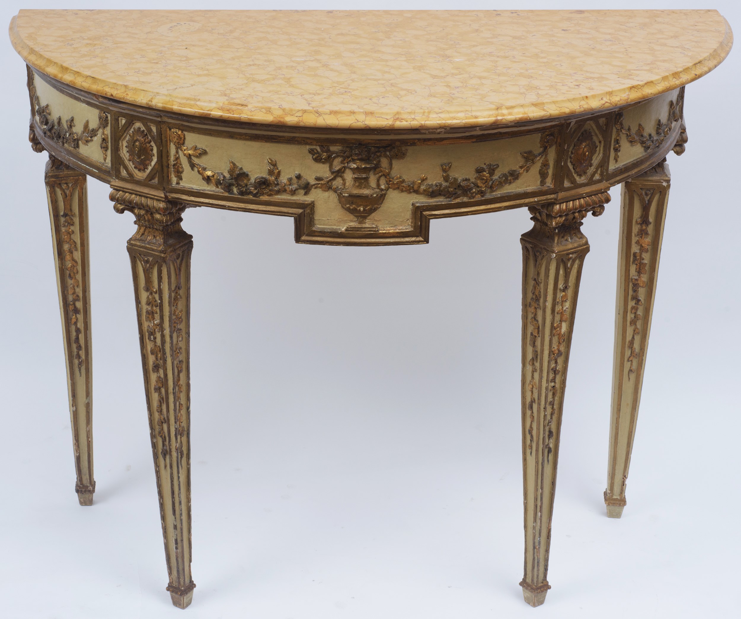 Consolle a mezzaluna