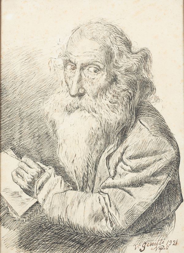 Vincenzo Gemito - Autoritratto