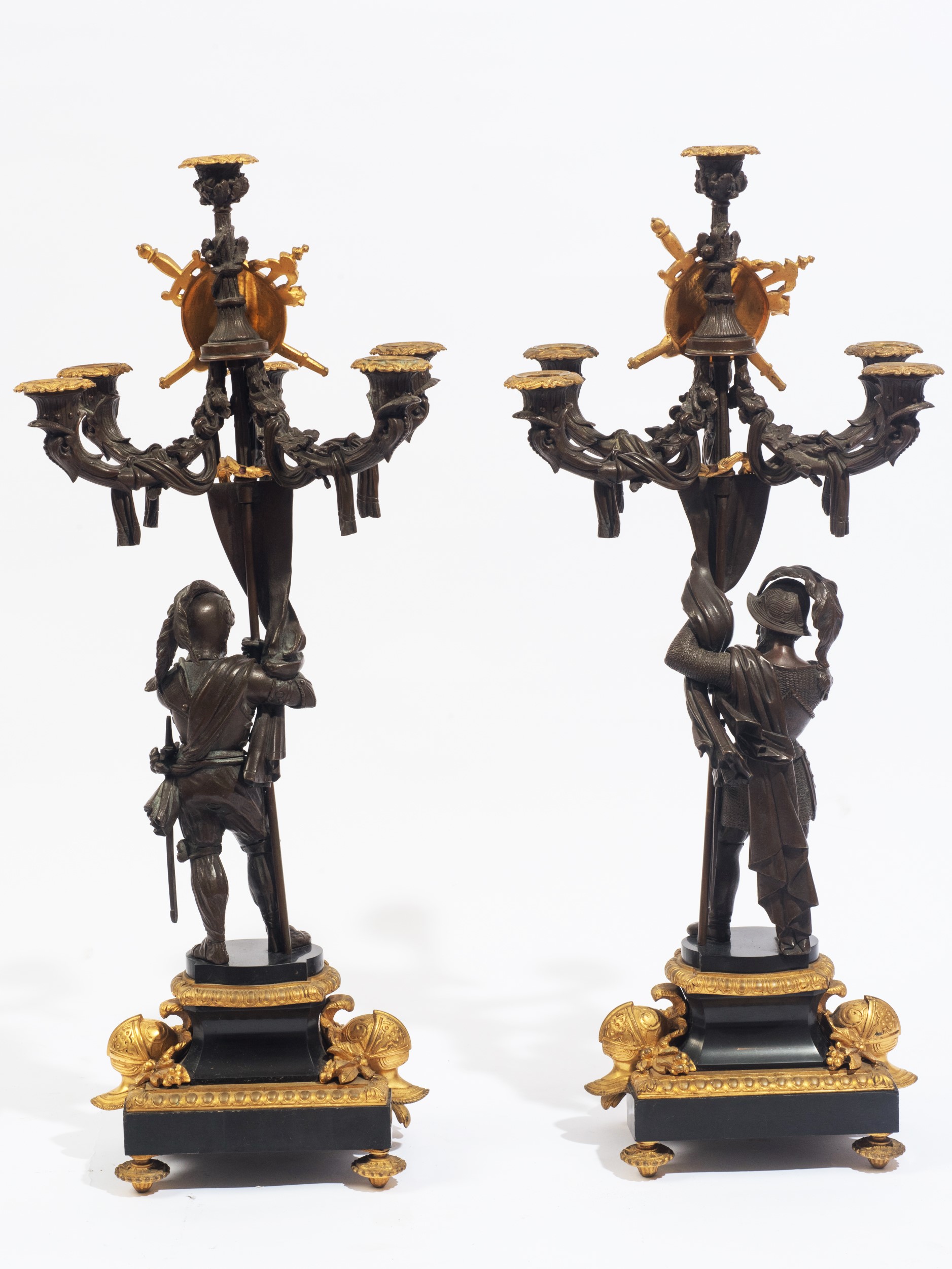 Coppia di candelabri