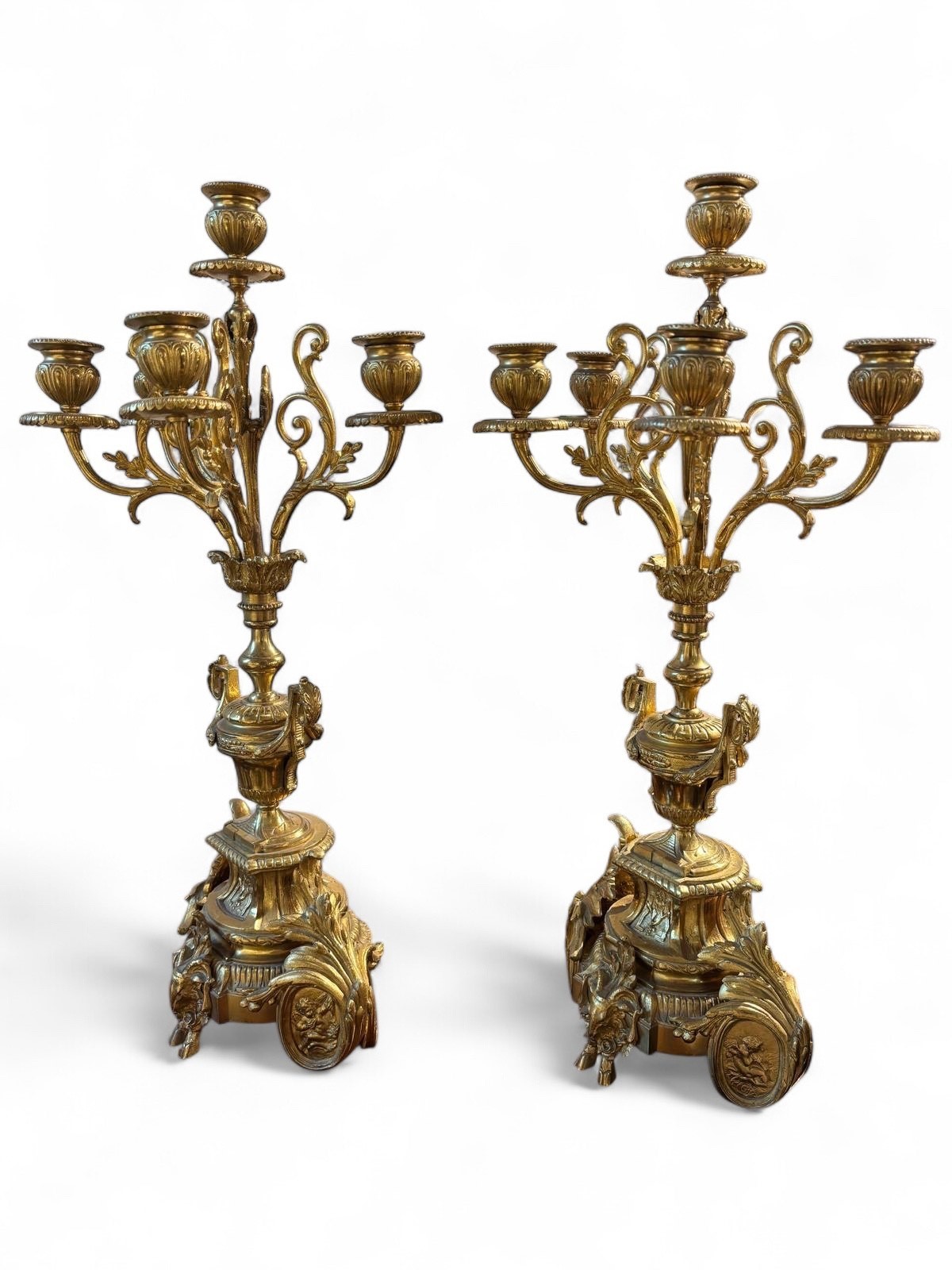 Coppia di candelabri