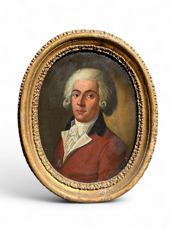 Ritratto di gentiluomo alla moda del Settecento