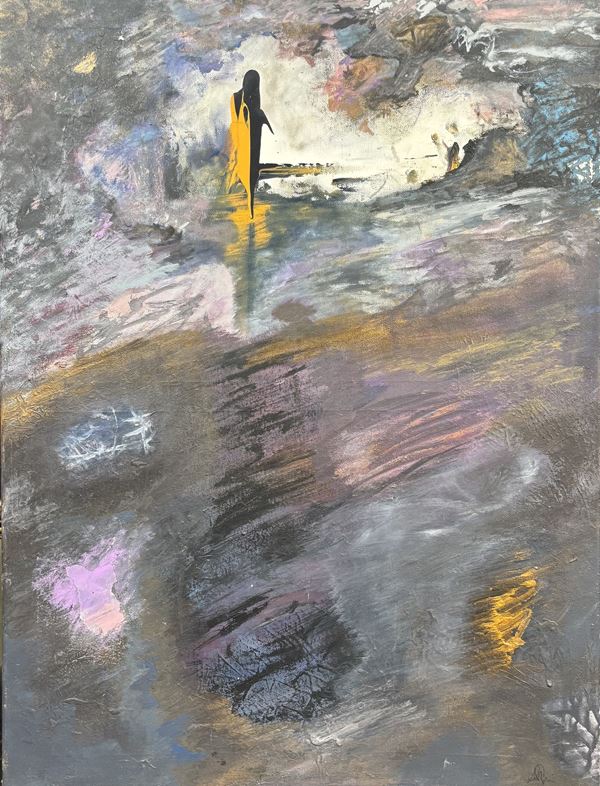 Alfredo Pini : Senza titolo  - olio su tela - Auction Affordable art of the 20th century  - DAMS Casa d'Aste