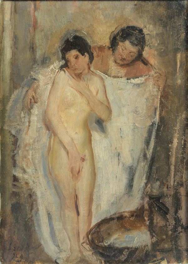 Bruno Saetti - Dopo il bagno