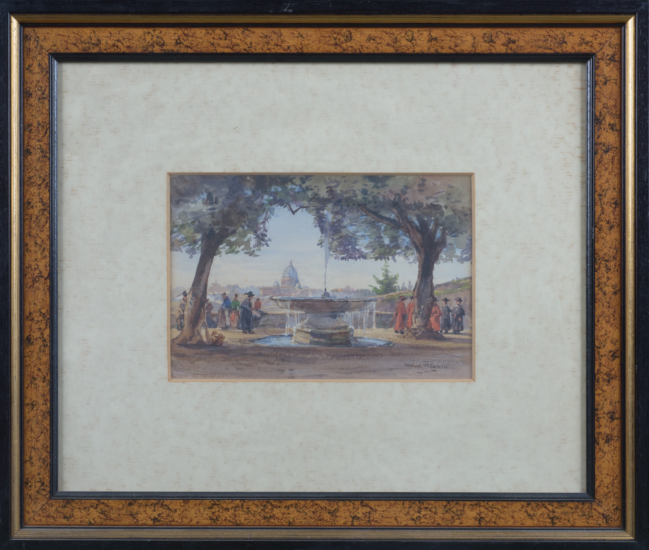 Veduta di Roma dal Pincio