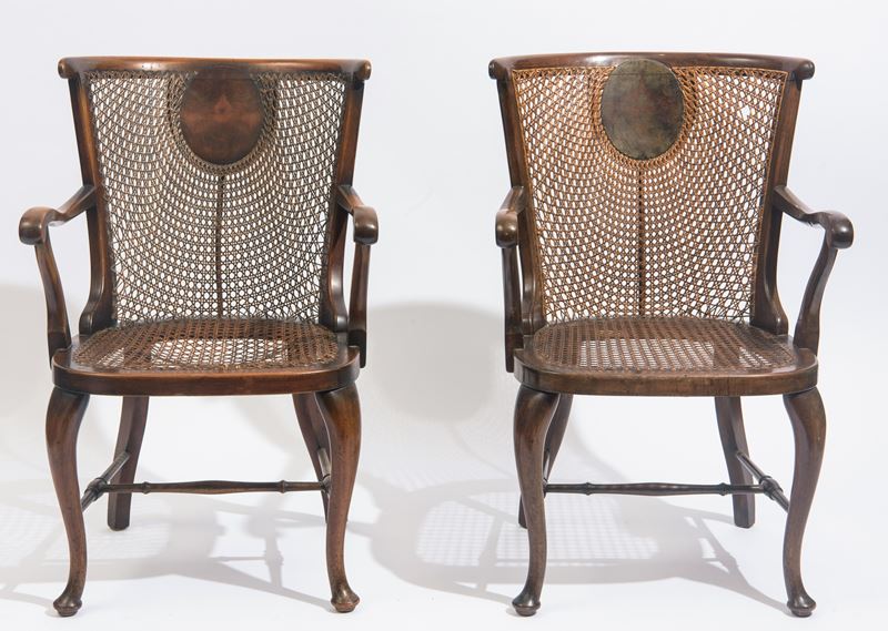 Coppia di poltroncine