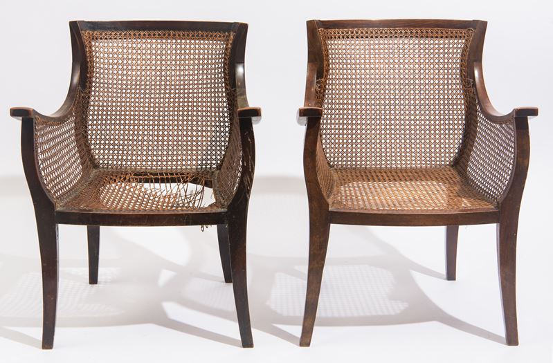 Coppia di poltroncine