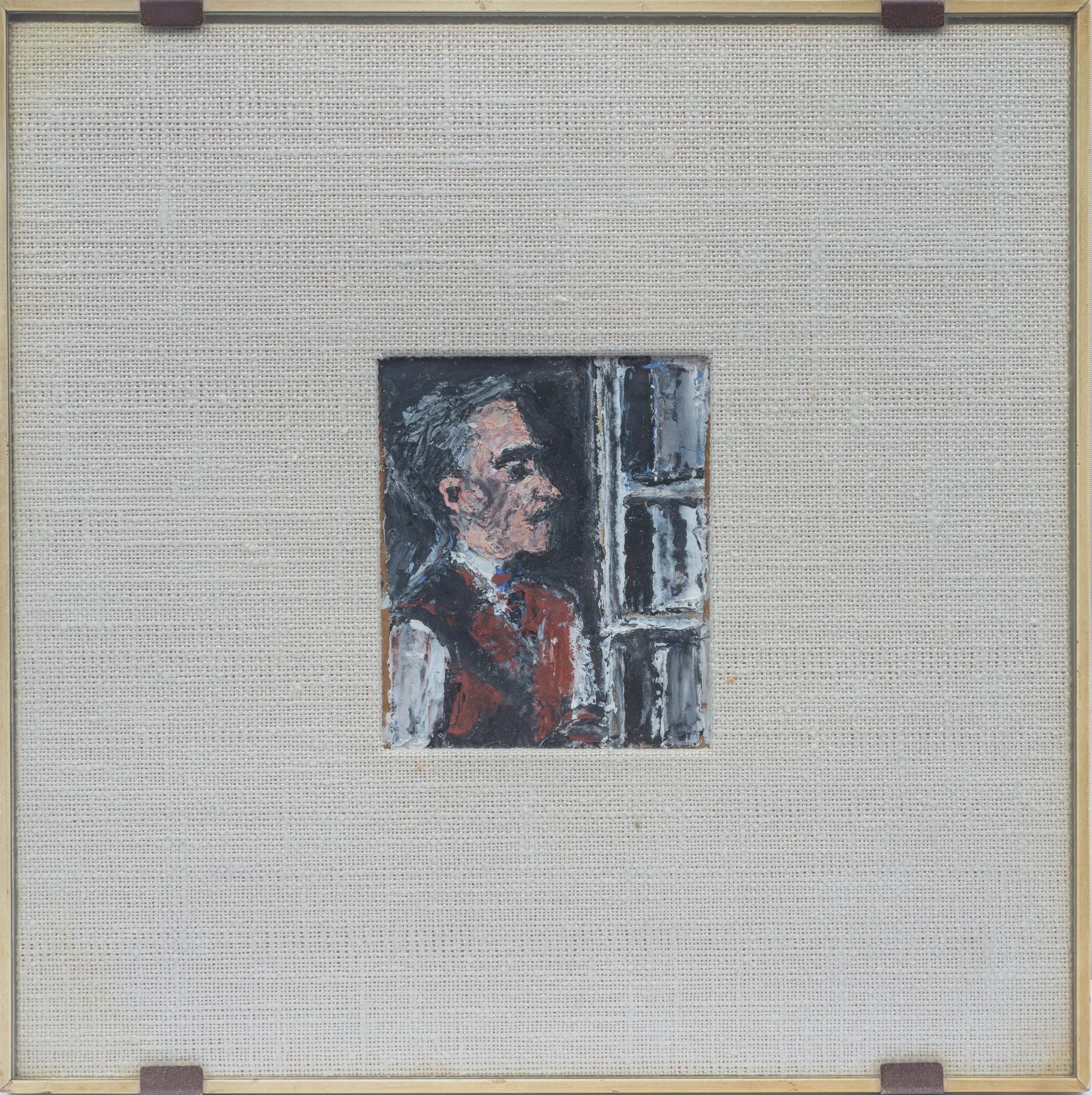 Autoritratto alla finestra