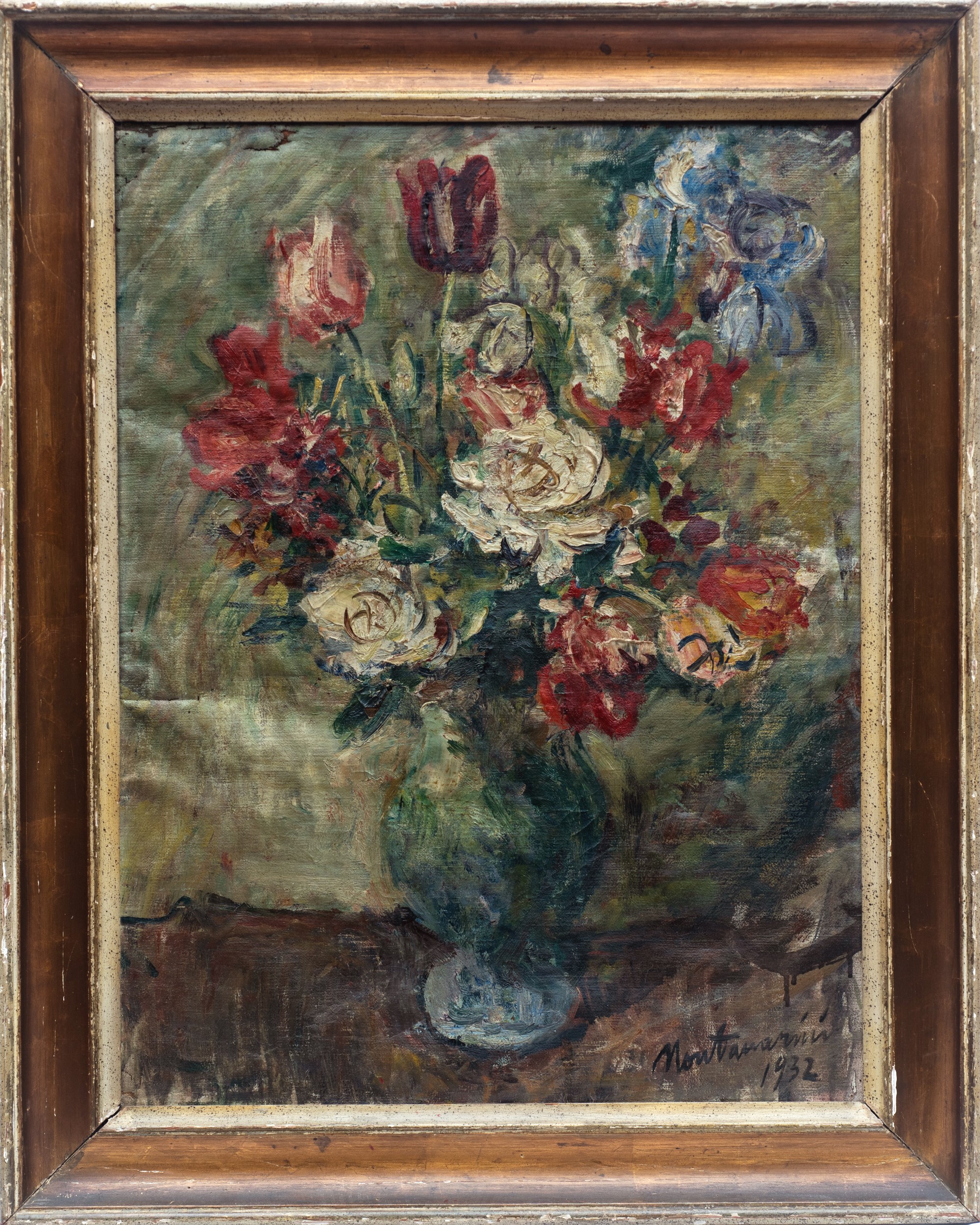 Natura morta vaso blu