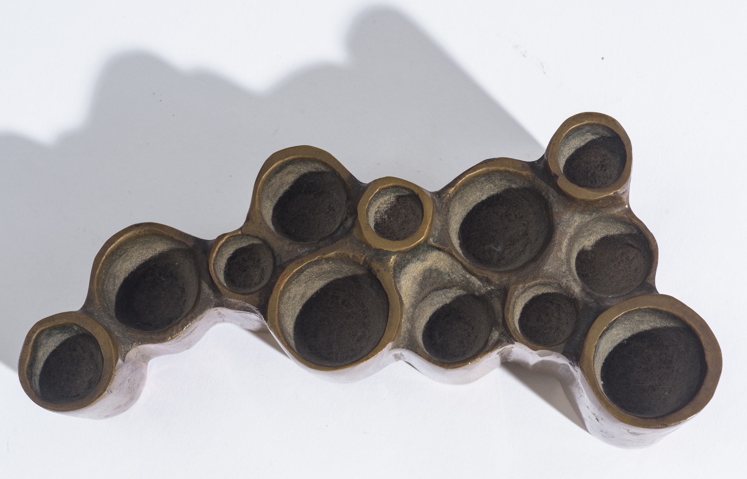 Portacandele in bronzo