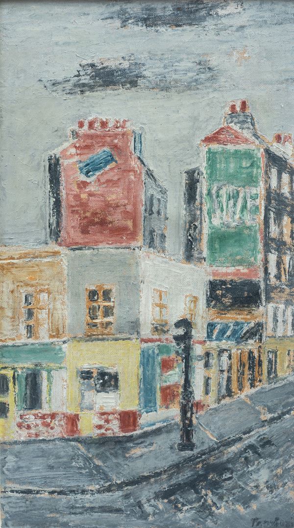 Orfeo Tamburi - Scorcio di Parigi