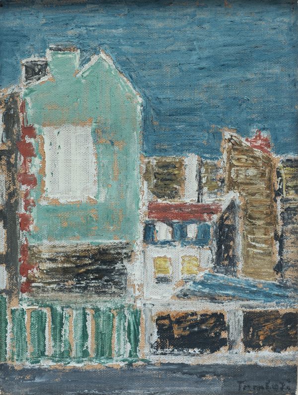 Orfeo Tamburi - Scorcio di Parigi