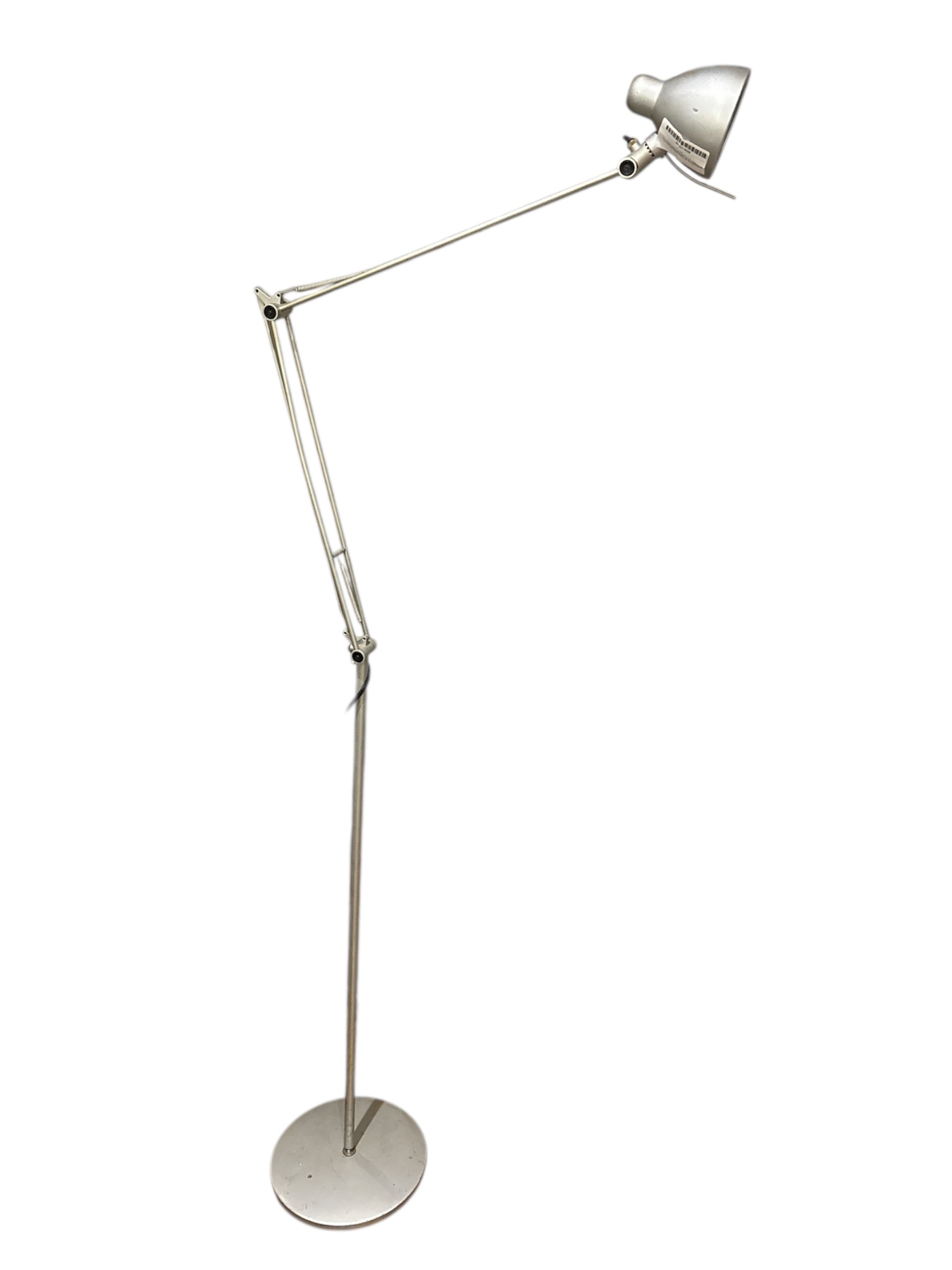 Due Lampade da Terra Cromate