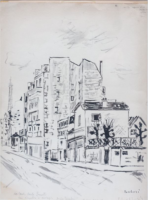 Orfeo Tamburi - Strada parigina