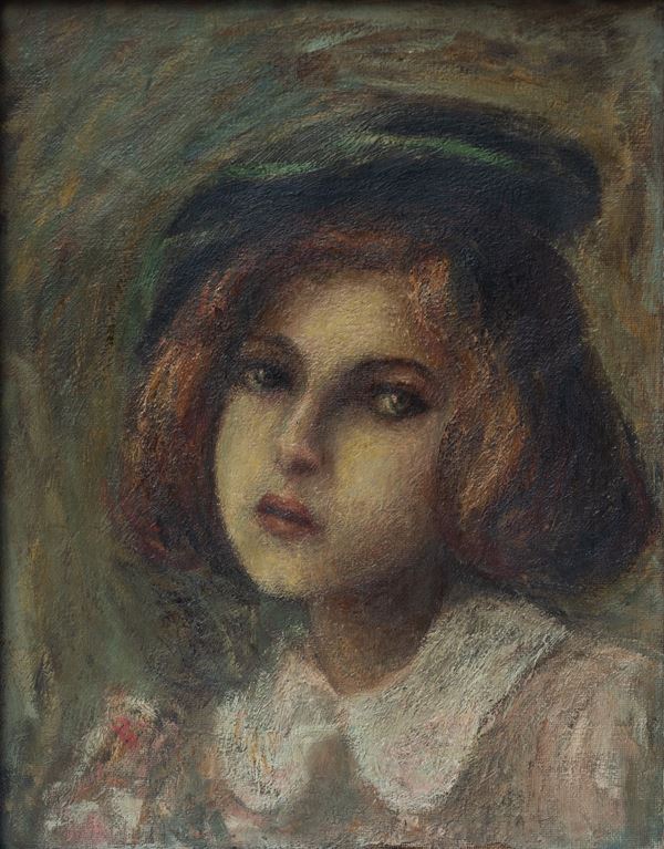 Leone Lodi - Volto di fanciulla