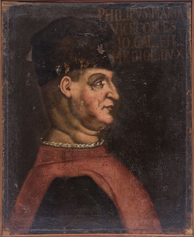 Profilo di Filippo Maria Visconti