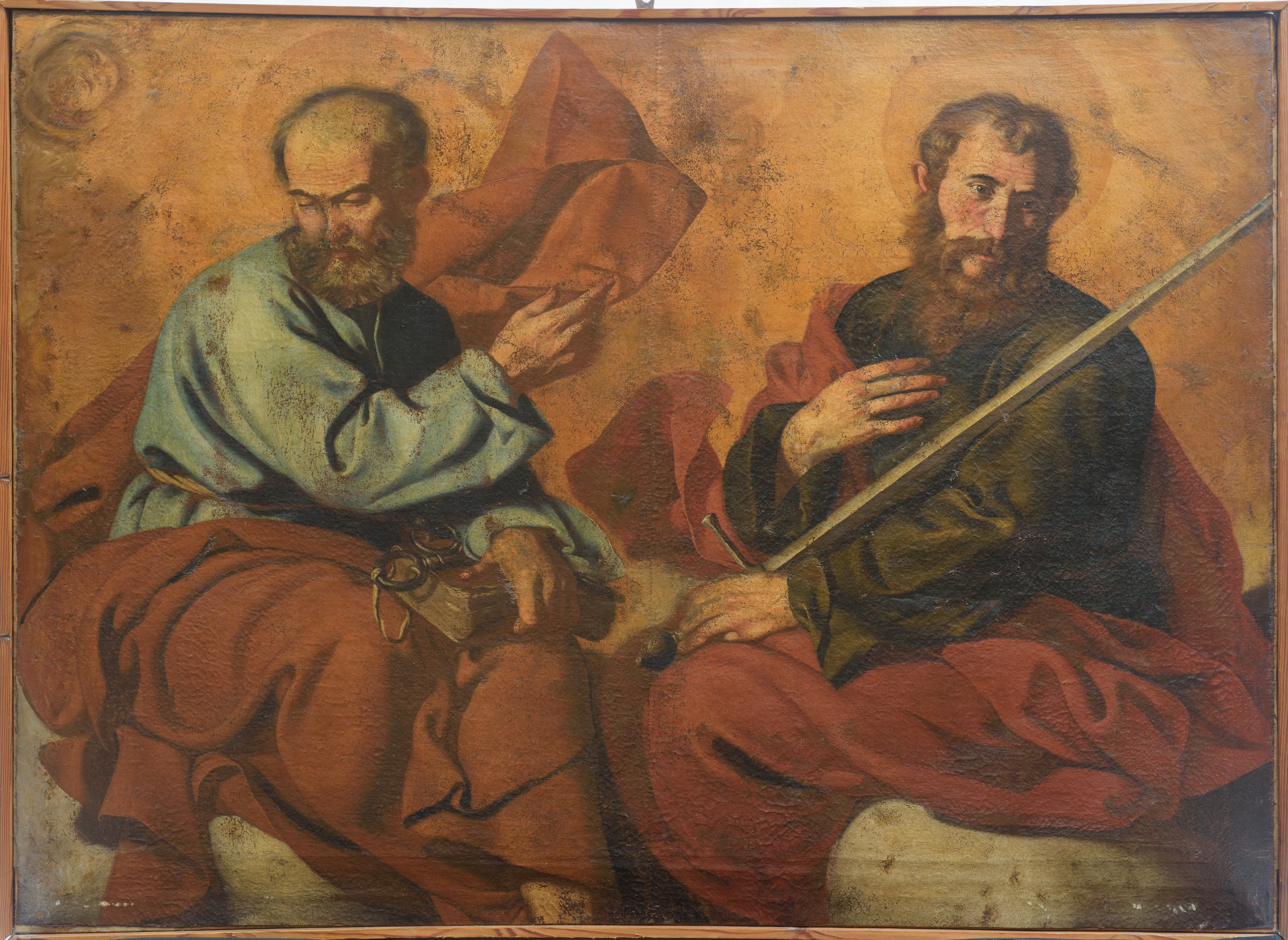 San Pietro e San Paolo in gloria con le anime del Purgatorio