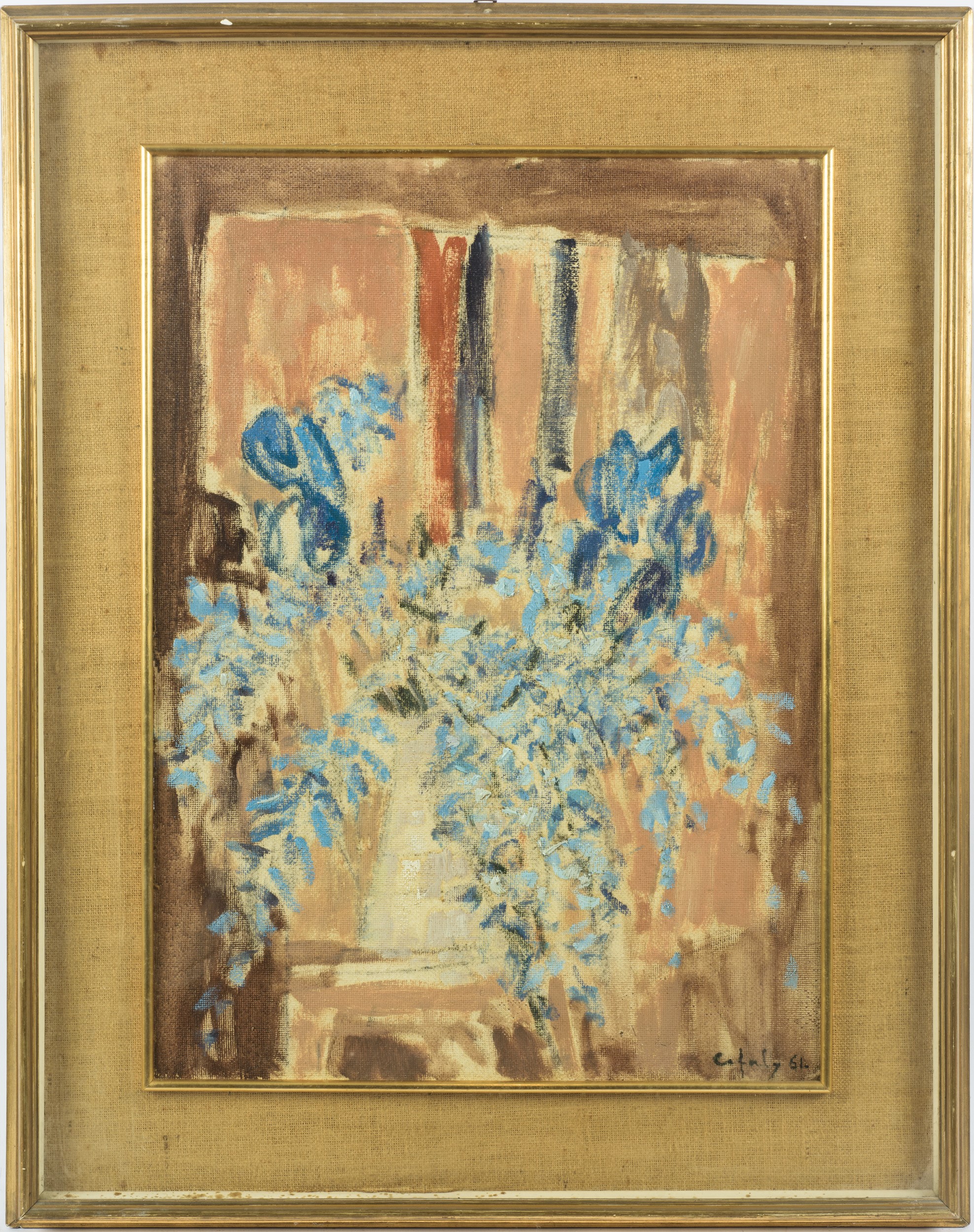 Natura morta con vaso di fiori