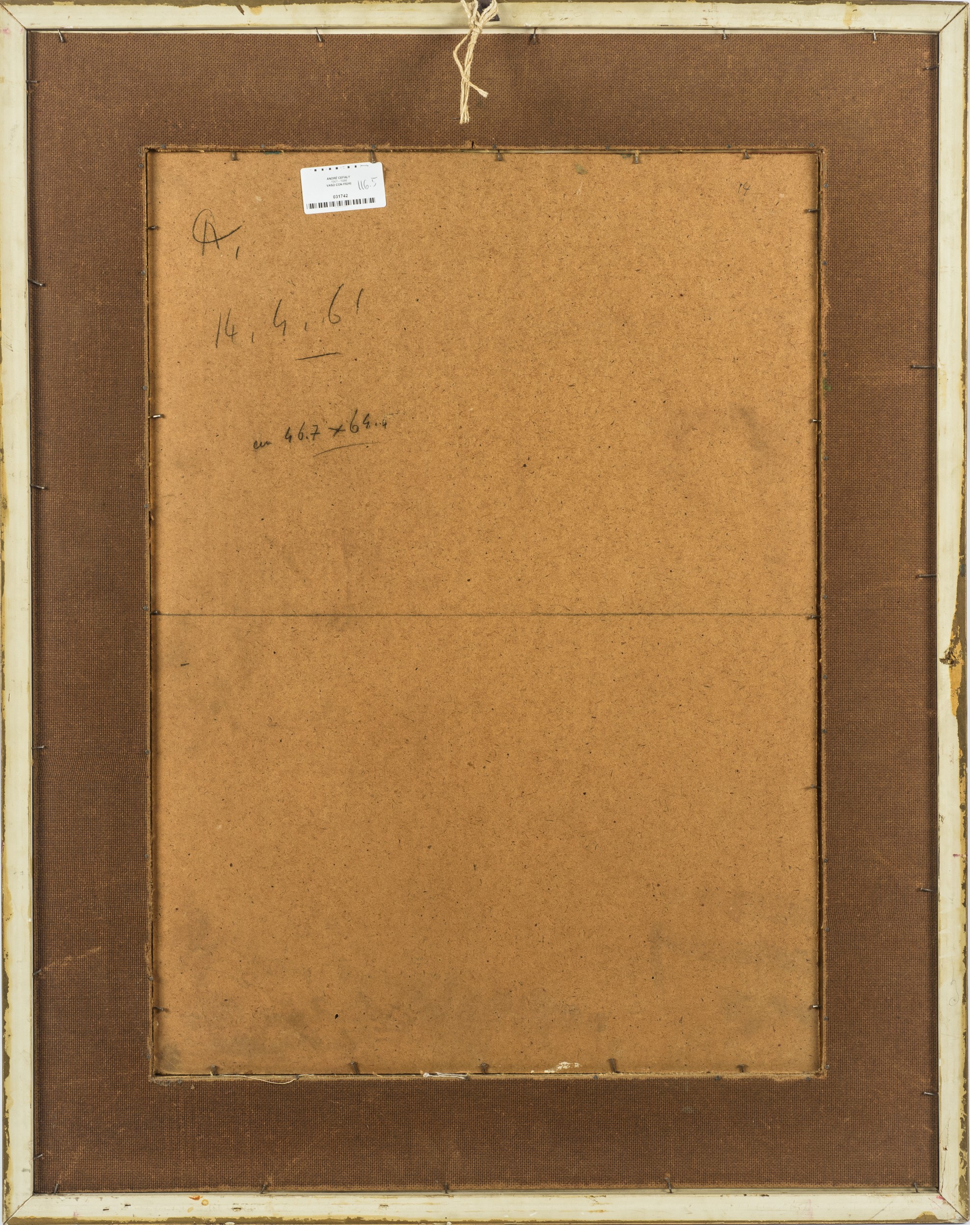 Natura morta con vaso di fiori