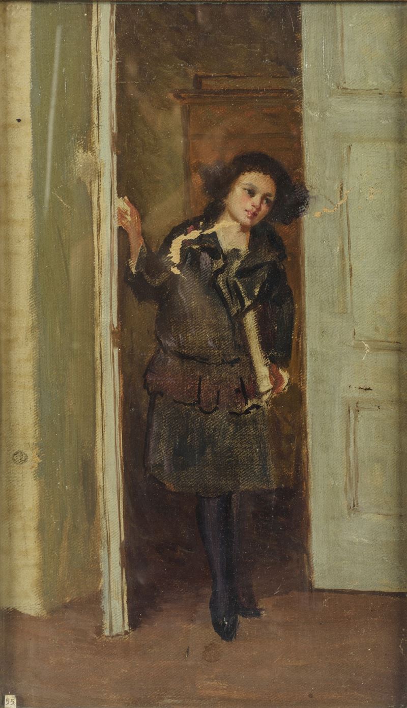 Fanciulla alla porta