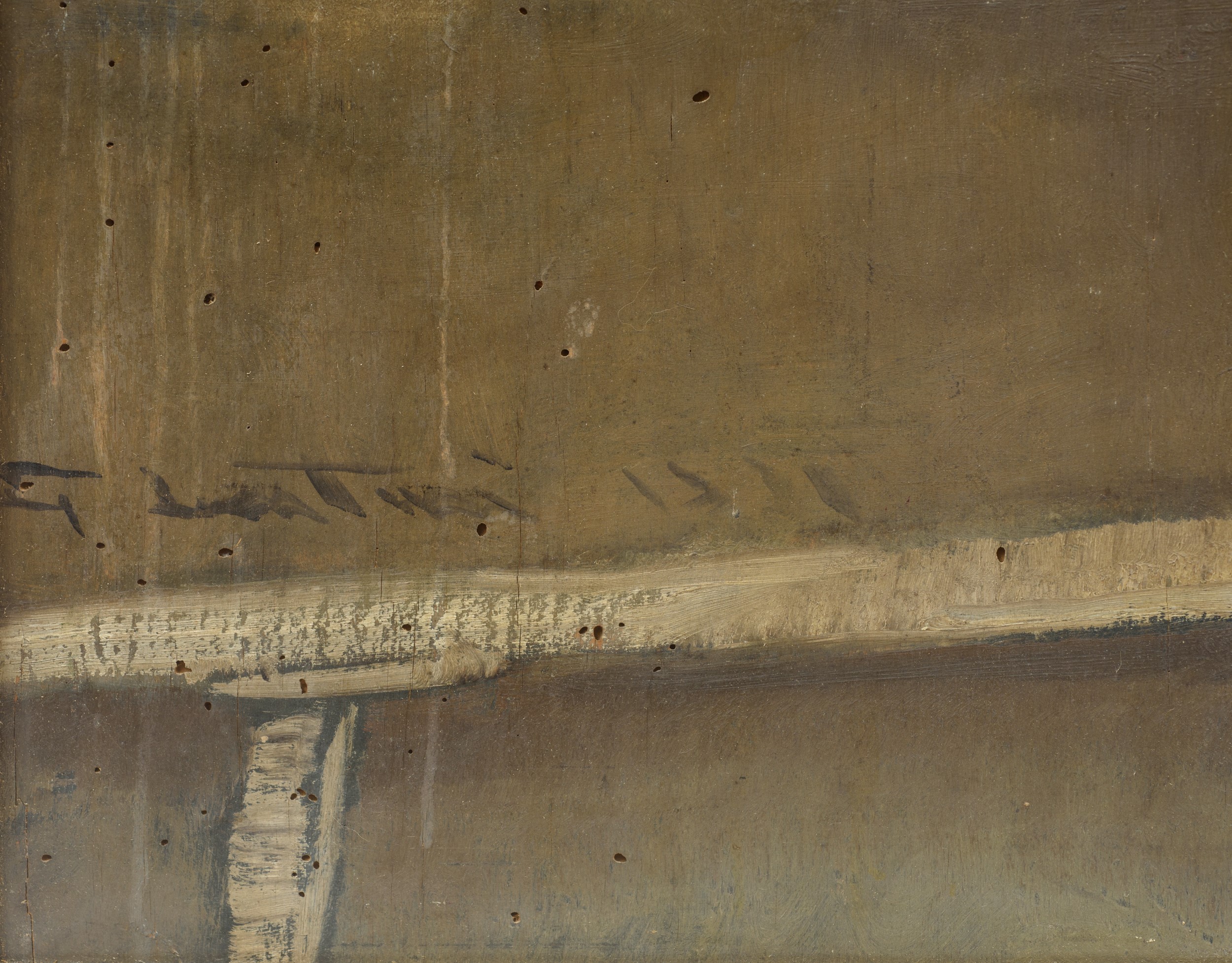 Interno con ritratto di contadina