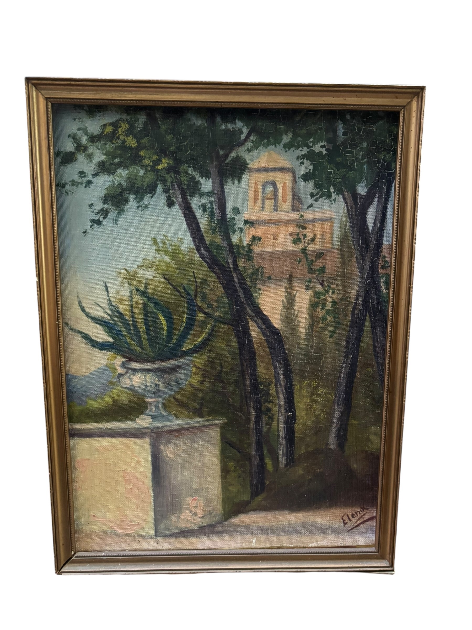 Set di Quattro Dipinti