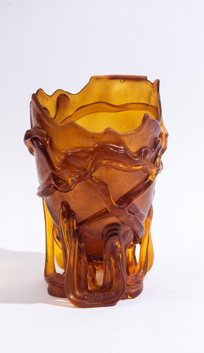 Vaso mod. 'Medusa', resina, 36,5 x 23 cm, 2010