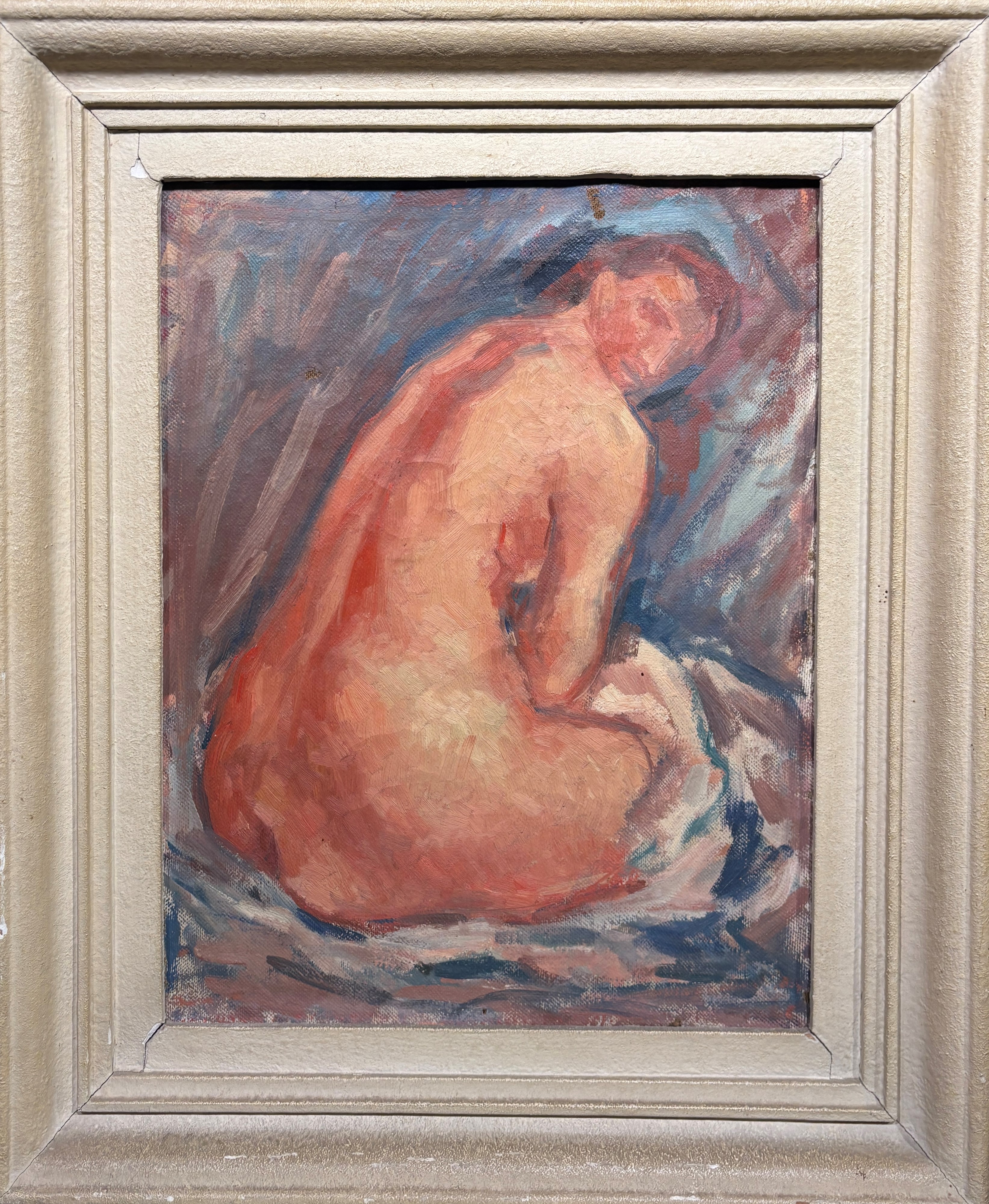 Nudo femminile di schiena