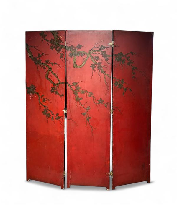 Paravento in lacca Cina