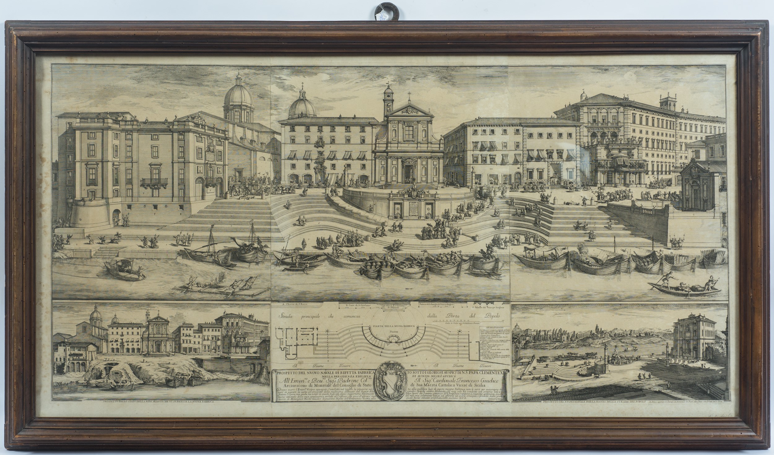 Prospetto del Nuovo Navale di Ripetta