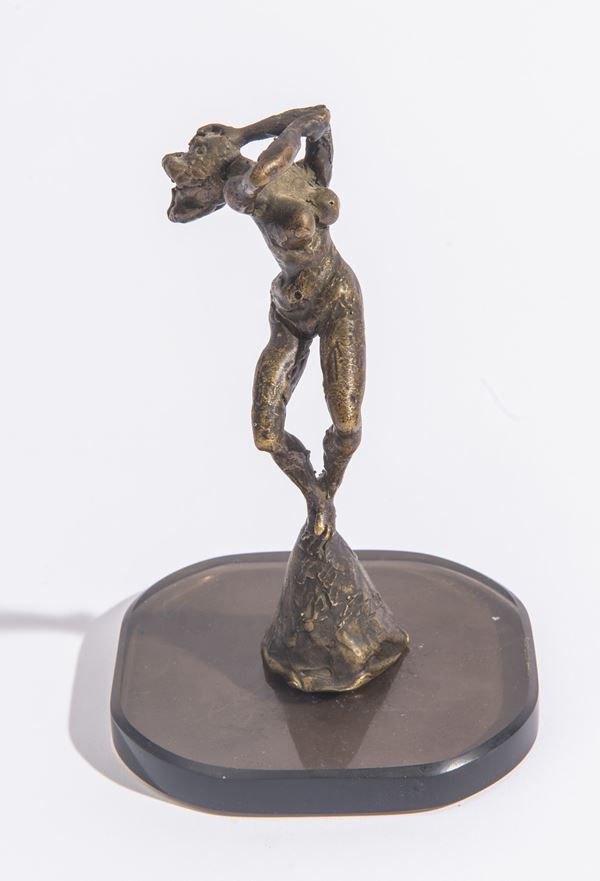 Pericle Fazzini - Scultura raffigurante danzatrice