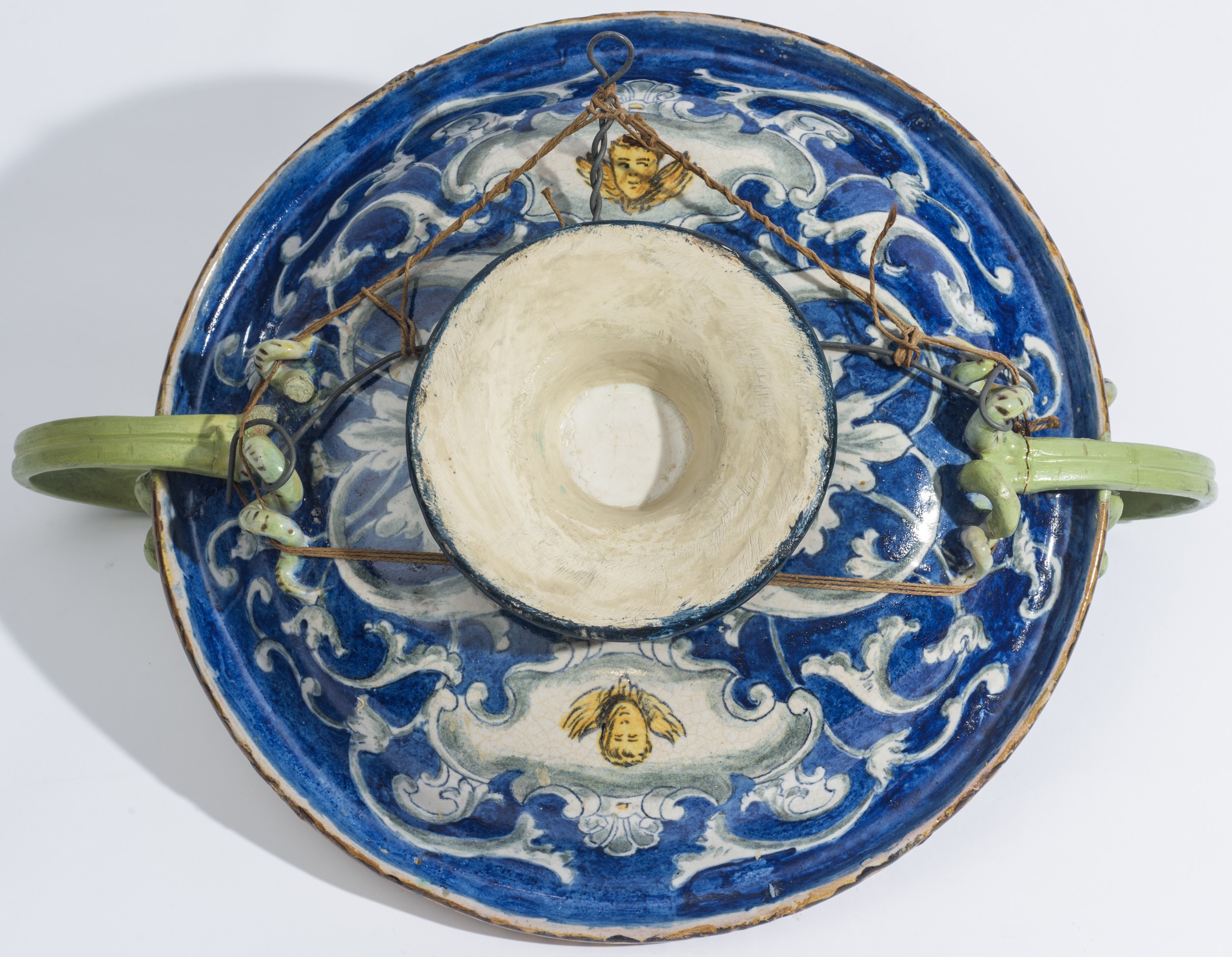 Grande ciotola a due manici