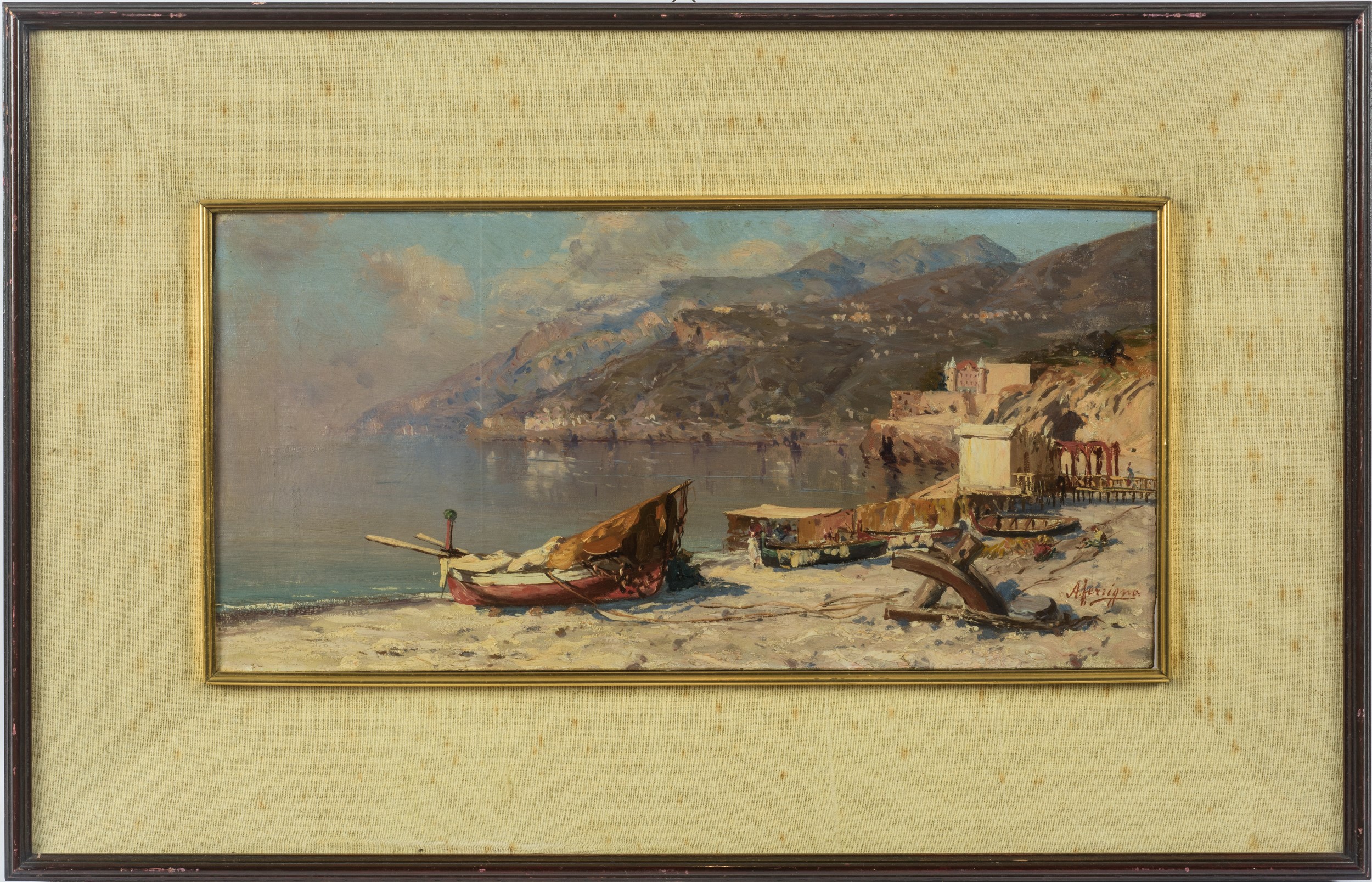 Veduta costiera di Baia