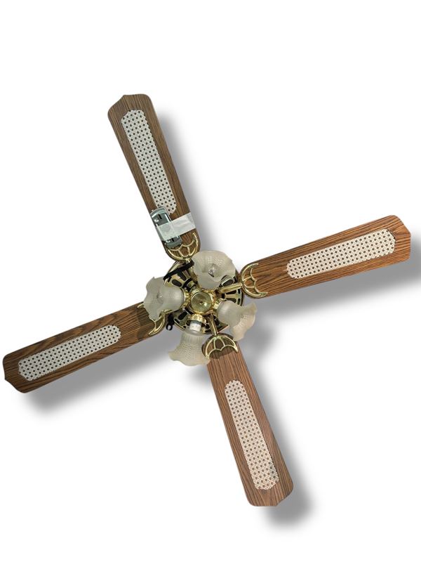 Pale da ventilatore a 4 luci  - Auction Brocantage - Summer Edition  - DAMS Casa d'Aste