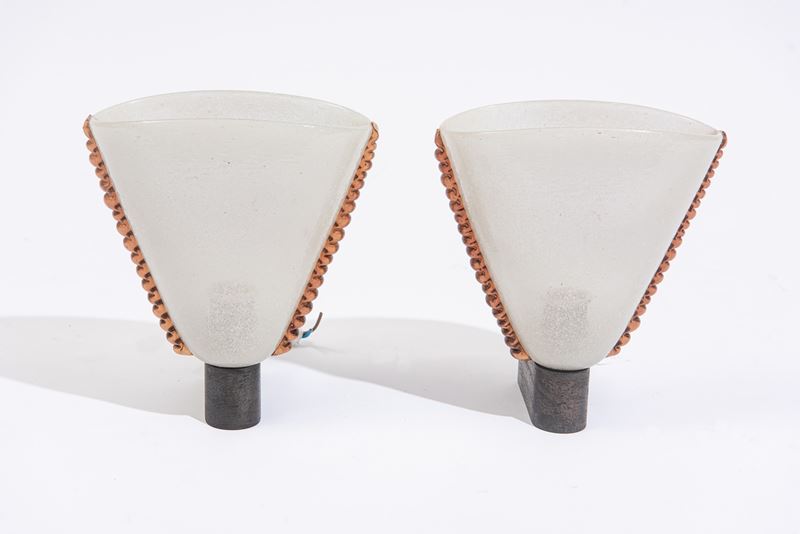 MURANO - Coppia di applique