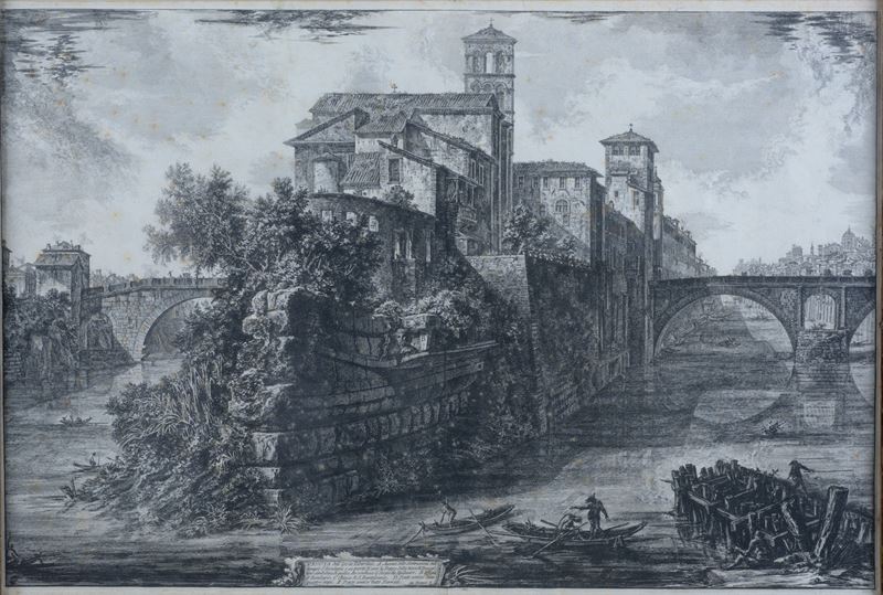 Veduta dell'Isola Tiberina