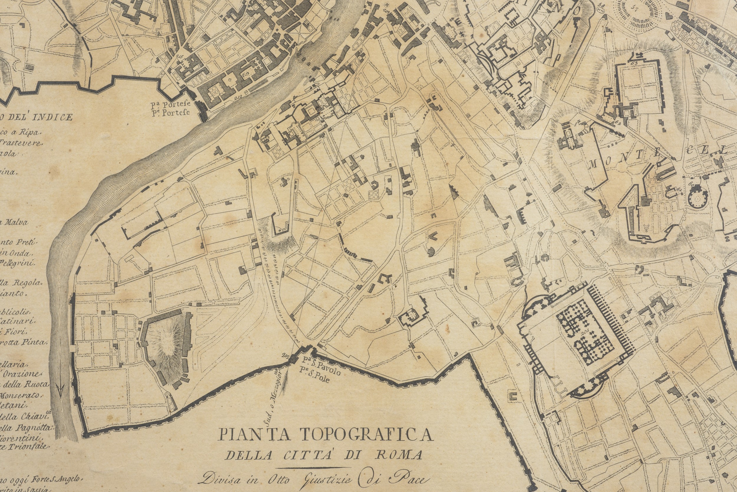 Antica pianta di Roma