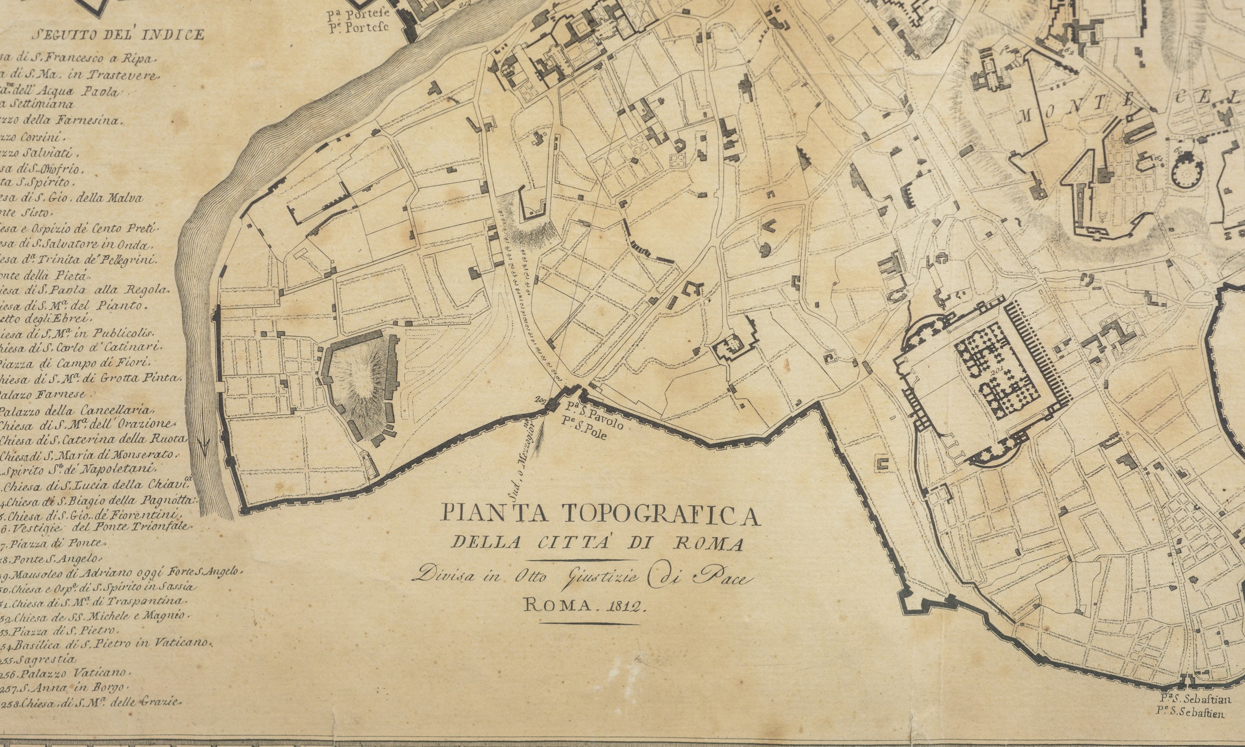 Antica pianta di Roma