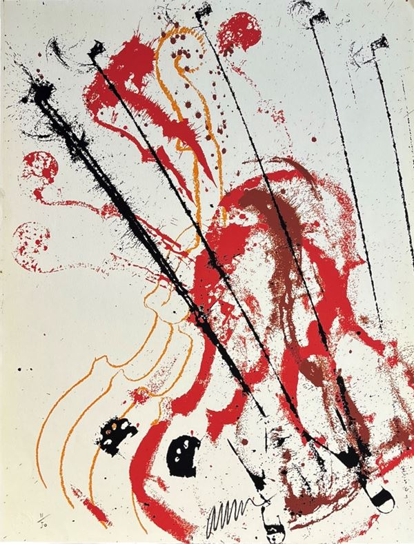 Armand Pierre Fernandez Arman - Violino fragoroso